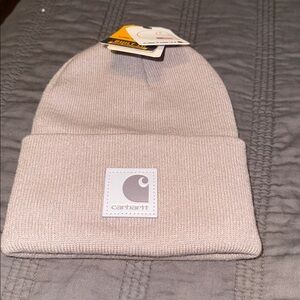 Carhartt Light Gray Tonal Patch Beanie